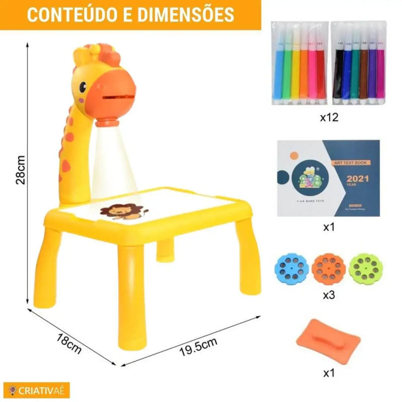 Table Kids - Mesa Projetora de Desenhos Interativos Infantil