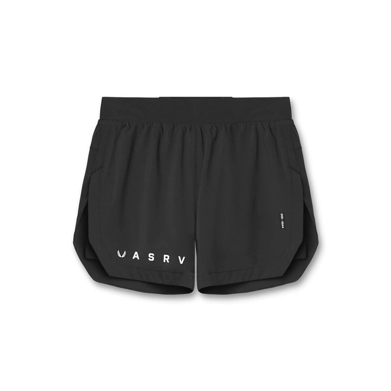 Shorts Masculino VASRV 2 em 1 para academia Fit Nax