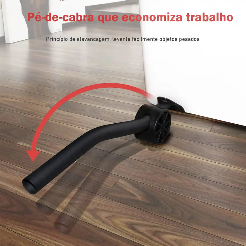 Suporte Para Levantar e Mover Móveis Pesados Kit Com 5 Peças