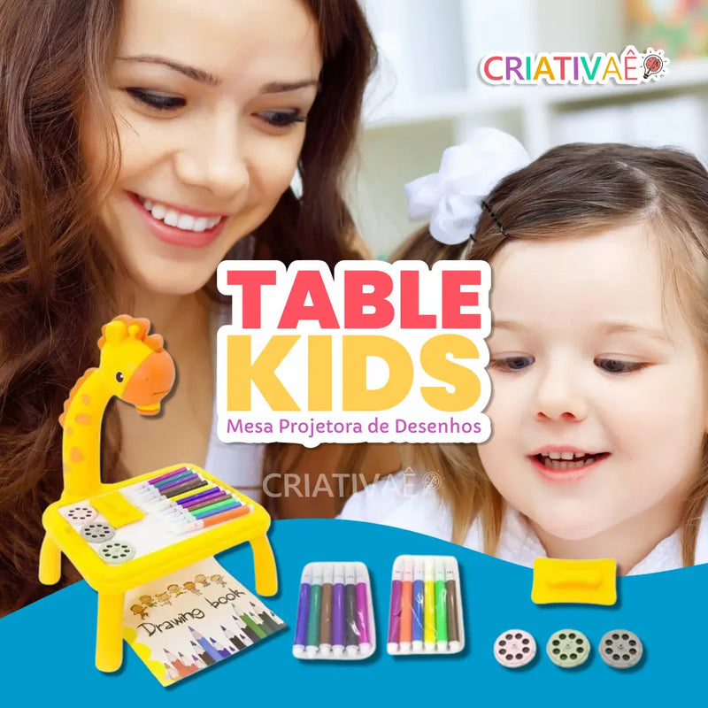 Table Kids - Mesa Projetora de Desenhos Interativos Infantil